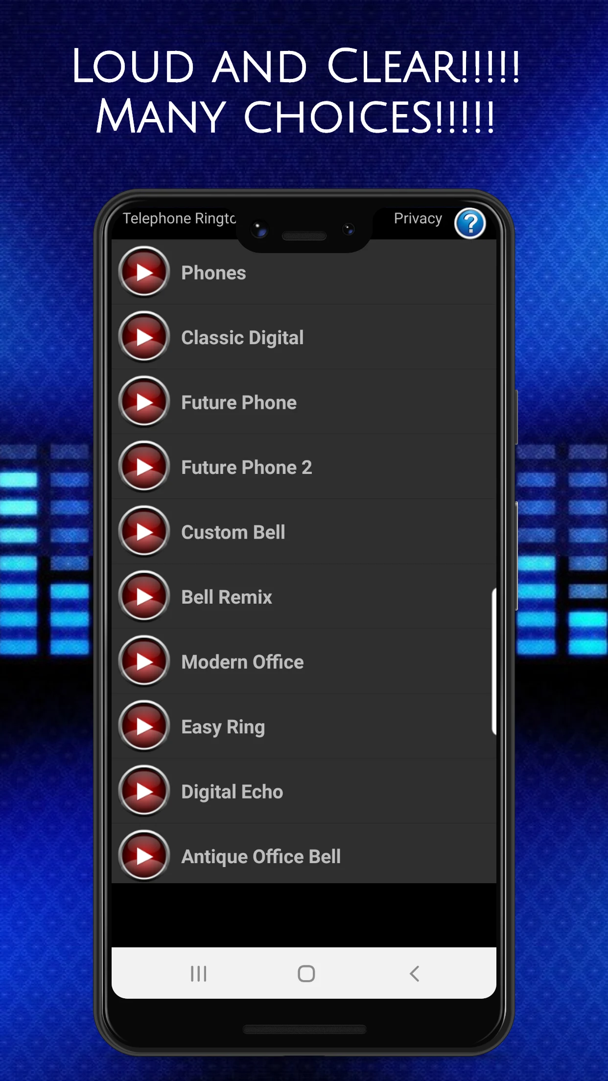 Telephone Ringtones screenshot